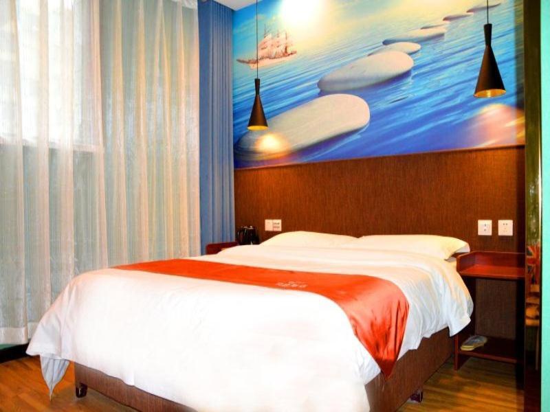 Shell City Lanzhou Chengguan District Zhongshan Road Hotel Buitenkant foto